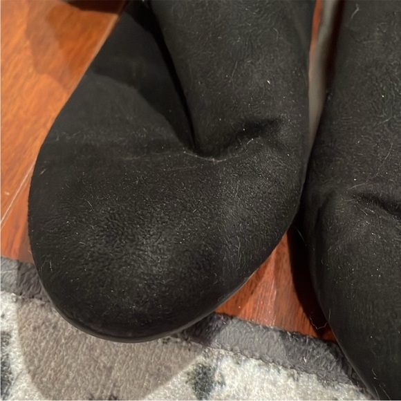 ⭐️LOWER EAST SIDE Black Scrunchie Ankle Boots- Size 9 - Picture 6 of 7